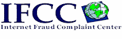 We support the Internet Fraud Complaint Center (IFCC) program
